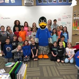 PCHS FBLA Teaches the Importance of Saving at Compass Elementary