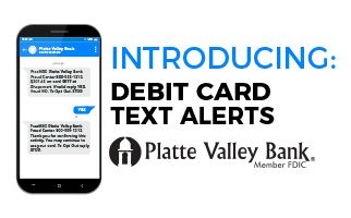 Debit Card Text Alerts